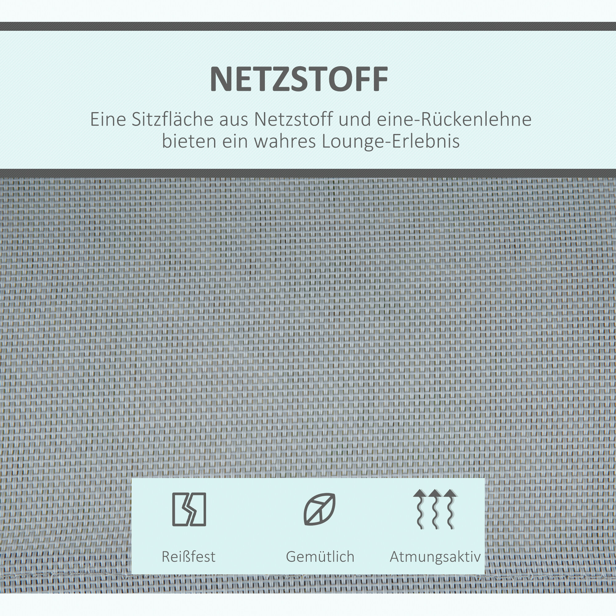 Outsunny Hollywoodschaukel creme Polyester B/H/L: ca. 110x153x170 cm