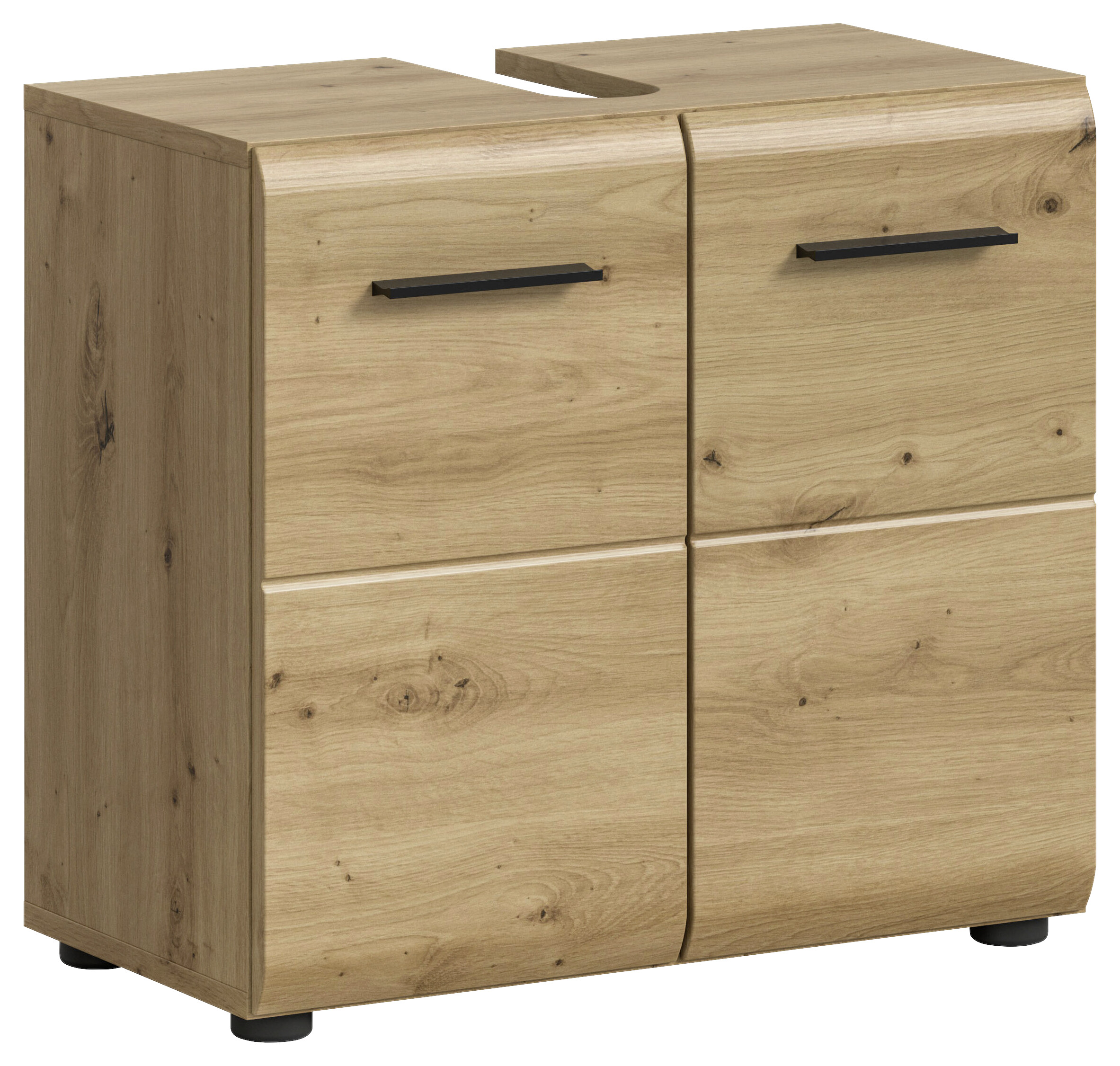 Waschbeckenunterschrank Ice Artisan Oak Nachbildung B/H/T: ca. 60x54x30 cm Waschbeckenunterschrank Ice Artisan Oak Nachbildung B/H/T: ca. 60x54x30 cm