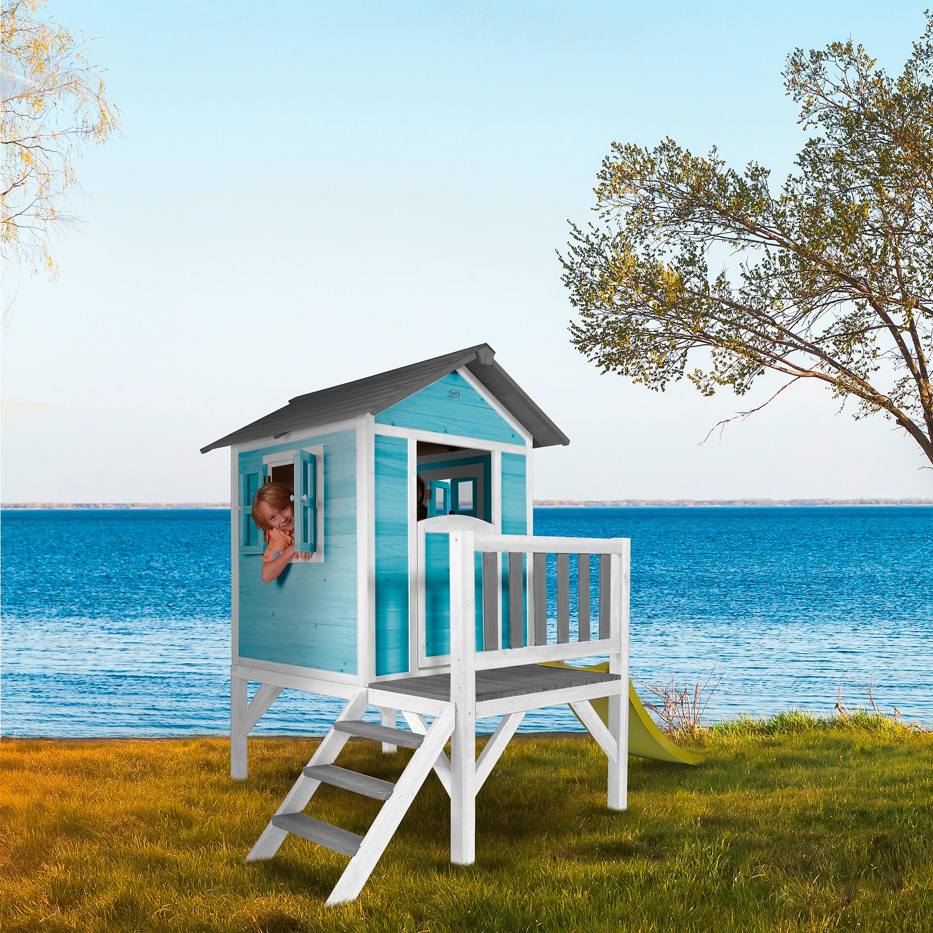 AXI Spielhaus Lodge XL multicolor B/H/T: ca. 240x189x167 cm