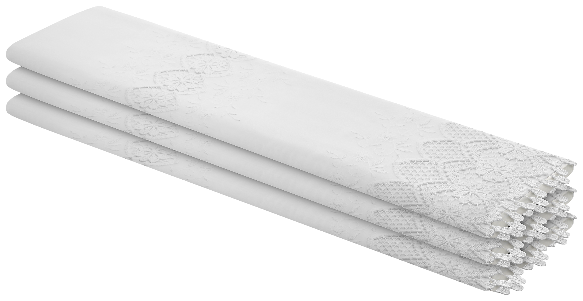 Store-Meterware Elisa weiß H: ca. 270 cm