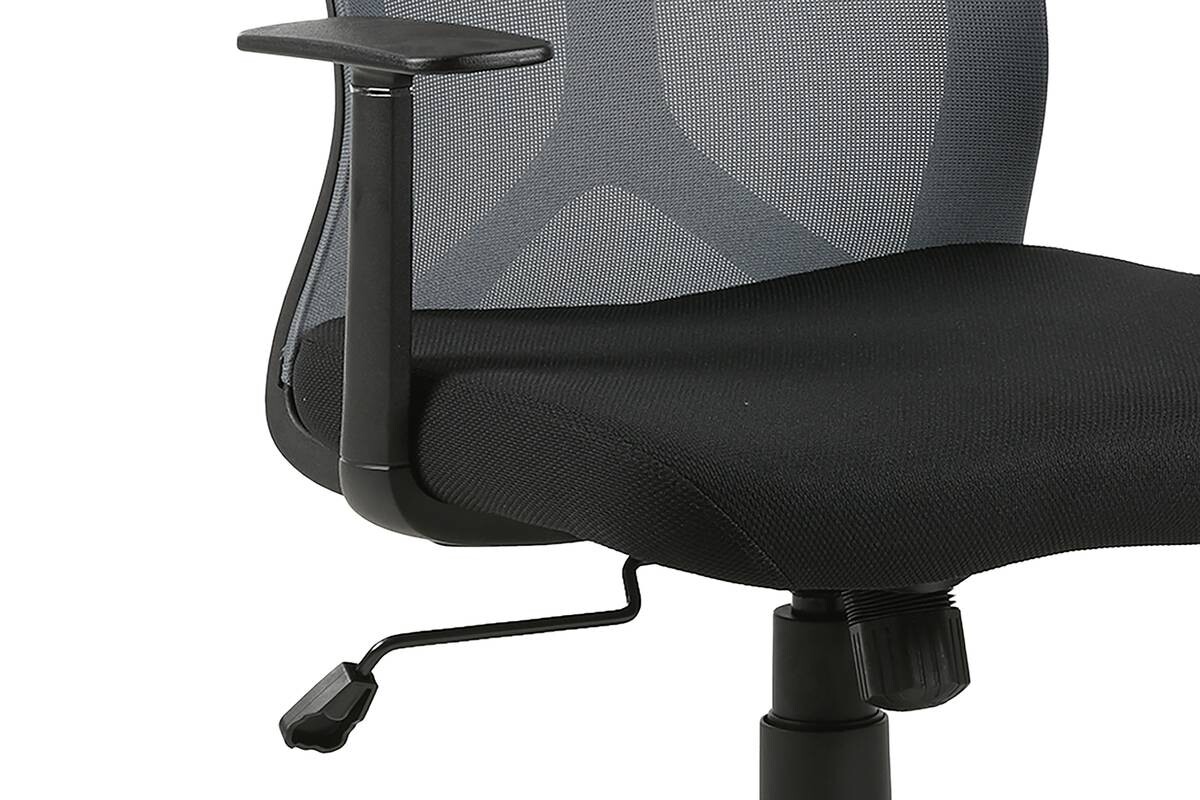 Chefsessel BONE schwarz grau