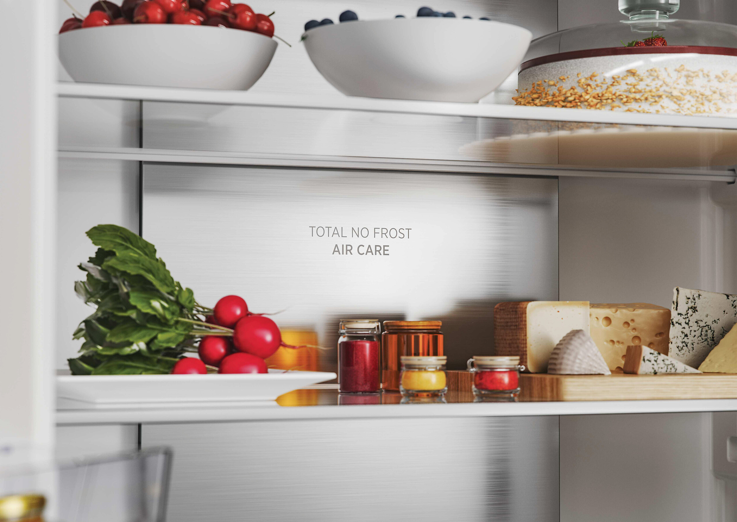 Hoover Multi-Door Kühl-/Gefrierkombination HHCR3818ENPL Edelstahloptik B/H/T: ca. 83,3x181,5x65 cm