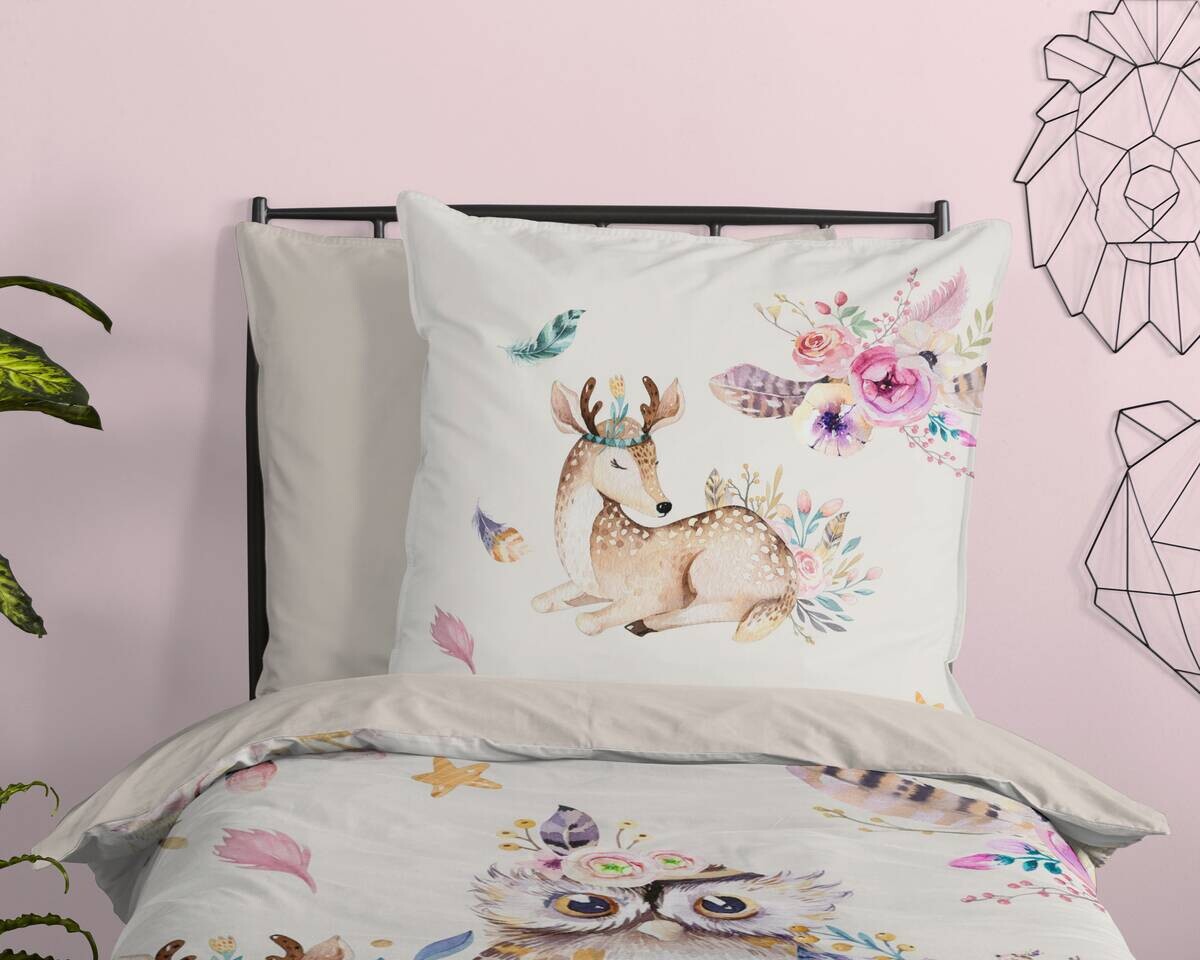 Microfaser Bettwäsche Meandra Multi Polyester B/L: ca. 135x200 cm