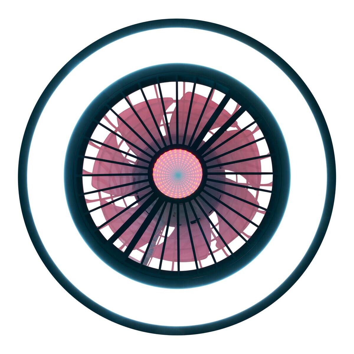 Näve Leuchten Deckenleuchte 1408622 schwarz Metall Kunststoff B/H/T: ca. 54x16x54 cm null 3 Brennstellen