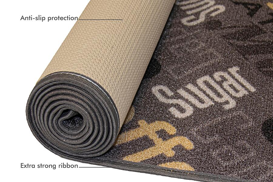 Küchenläufer Cappuccino grau B/L: ca. 67x180 cm