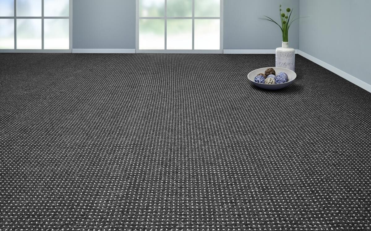 Teppichboden Zembla anthrazit B: ca. 500 cm pro m²
