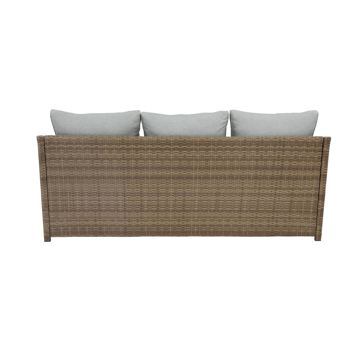 POCOline Gartensitzgruppe Anna braun Stahl