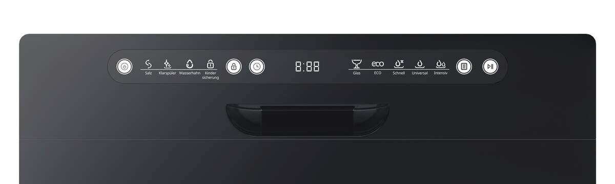 POCOline Tischgeschirrspüler TGSP6D49B schwarz B/H/T: ca. 55x45x50 cm