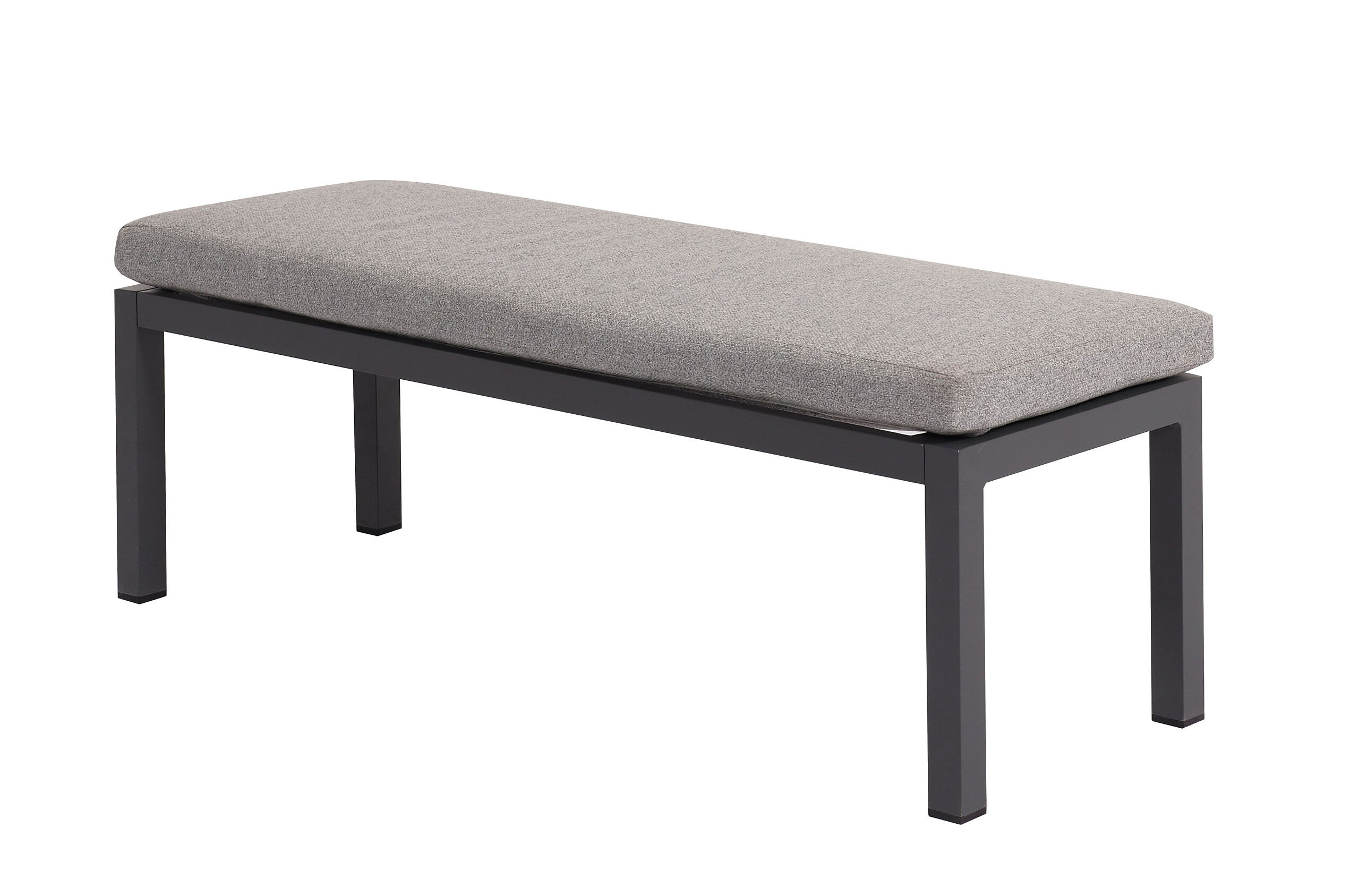 Loungeset grau Aluminium