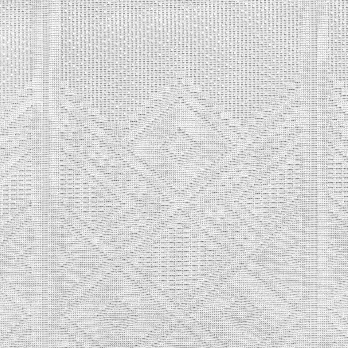 Scheibengardinen-Meterware weiß H: ca. 115 cm