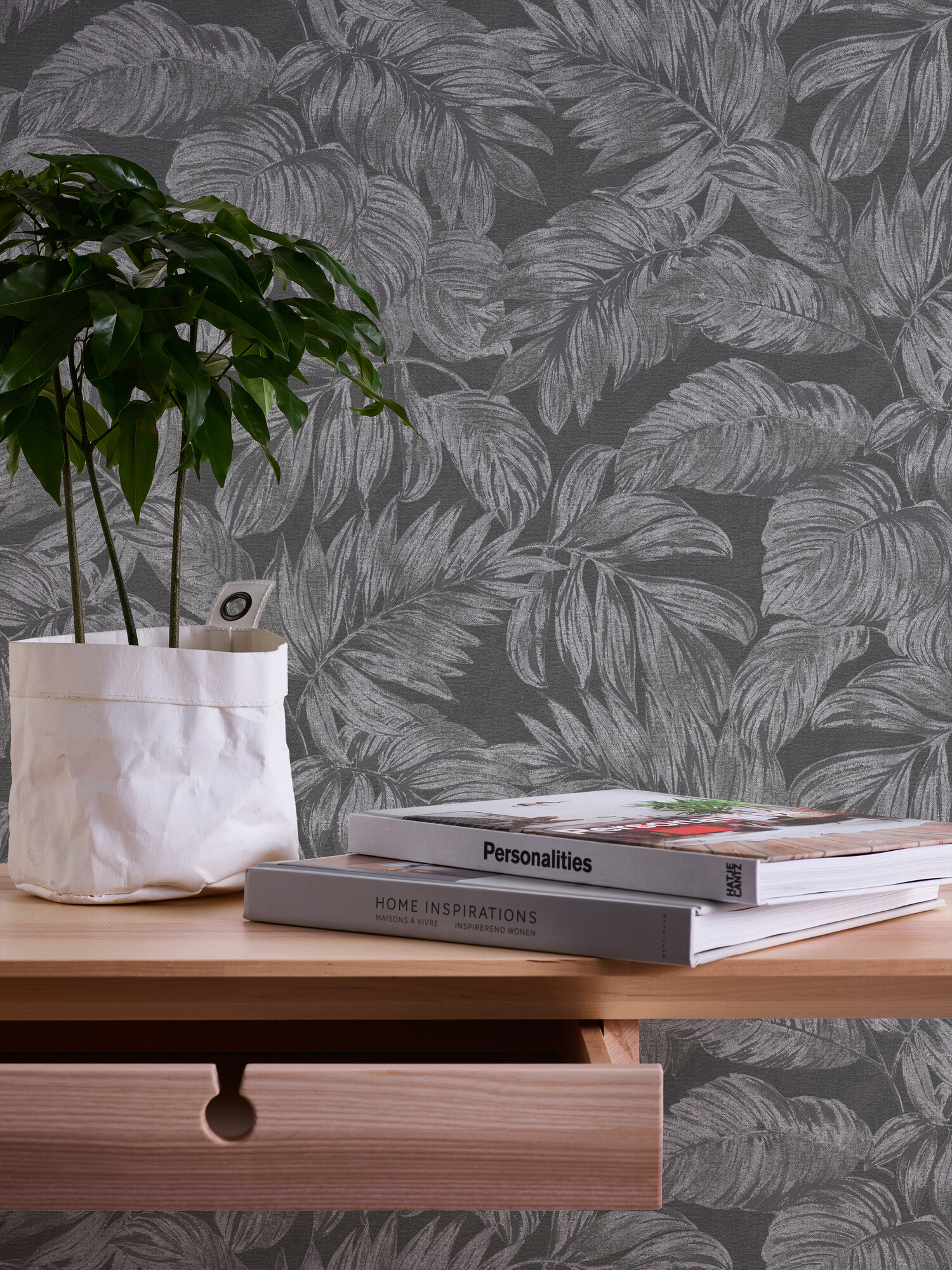 A.S.Creation Vliestapete grau silber B/H/D: ca. 53x1005x10,2 cm