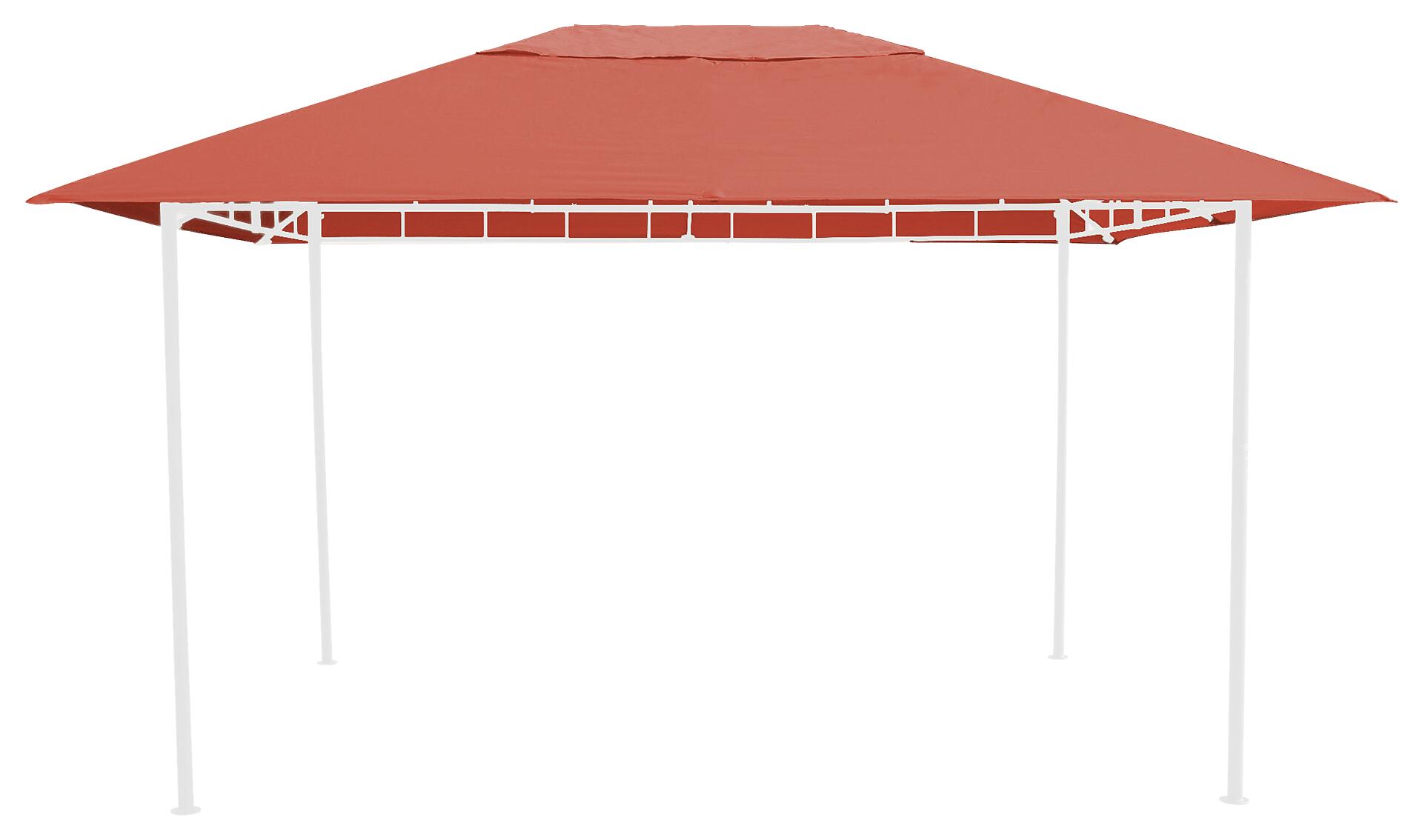 Grasekamp Ersatzdach für Pavillon Antik terra Polyester-Mischgewebe B/L: ca. 297x397 cm