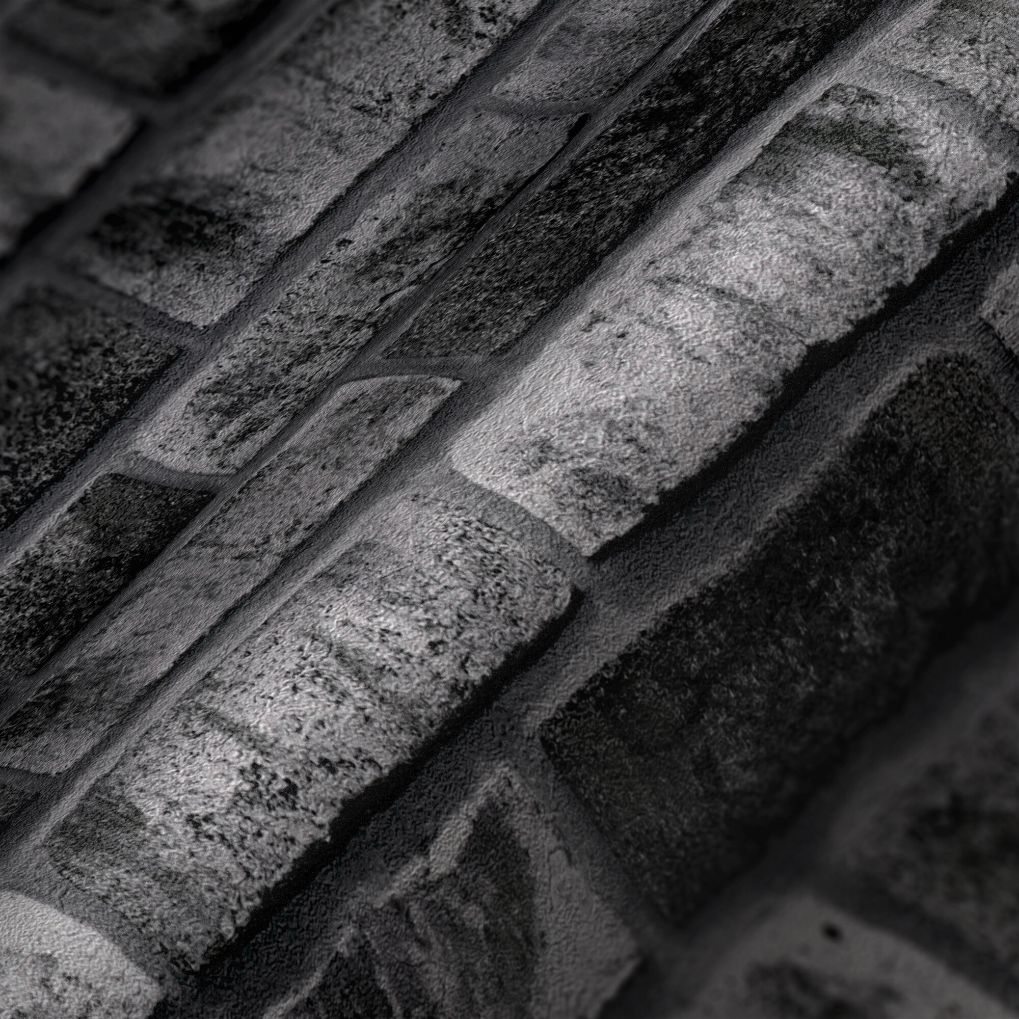 A.S.Creation Vliestapete anthrazit B/H/D: ca. 53x1005x8,6 cm