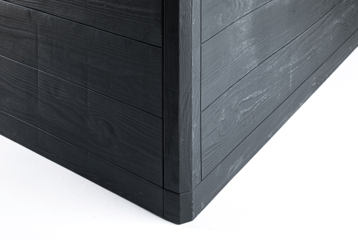 Toomax Aufbewahrungsbox Woodys anthrazit Kunststoff B/H/L: ca. 52,7x44,5x77,5 cm