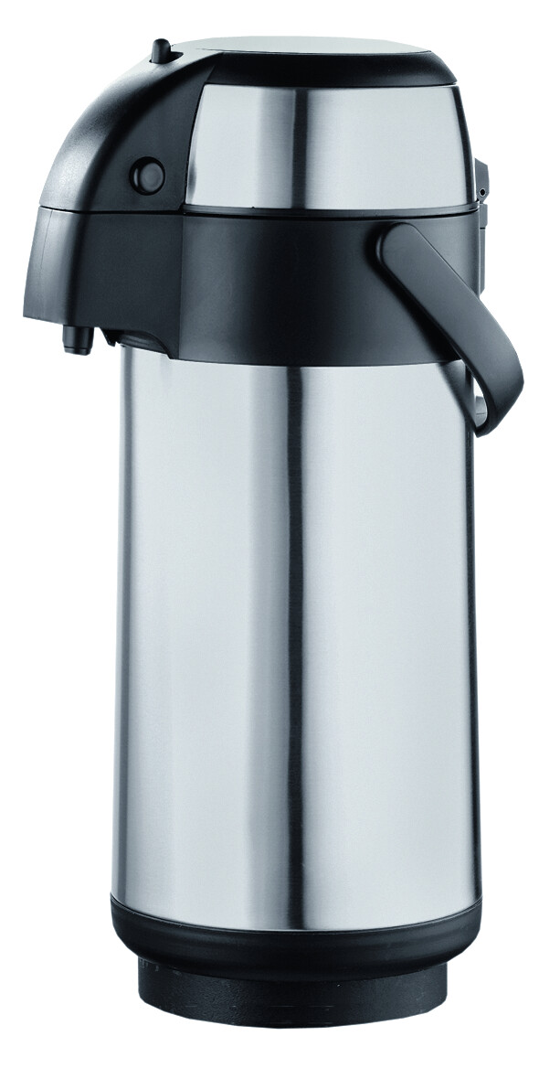 Axentia Airpot silber Edelstahl B/H/L: ca. 18x18x37 cm