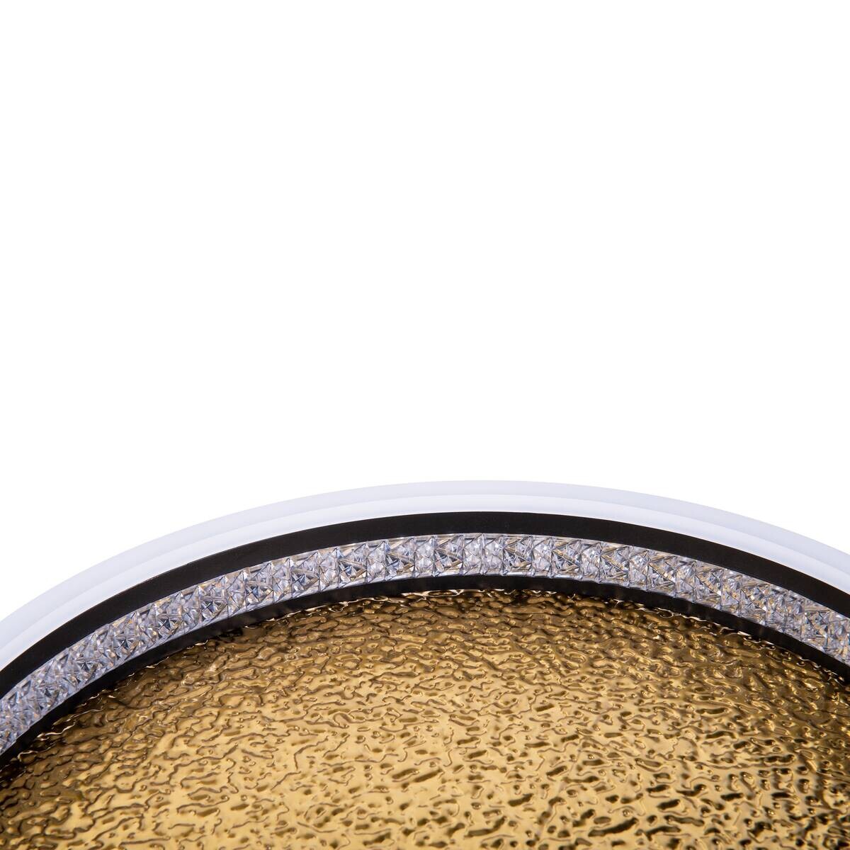 Näve Leuchten Deckenleuchte 1392322 schwarz Metall Kunststoff B/H/T: ca. 40x7x40 cm null 1 Brennstellen