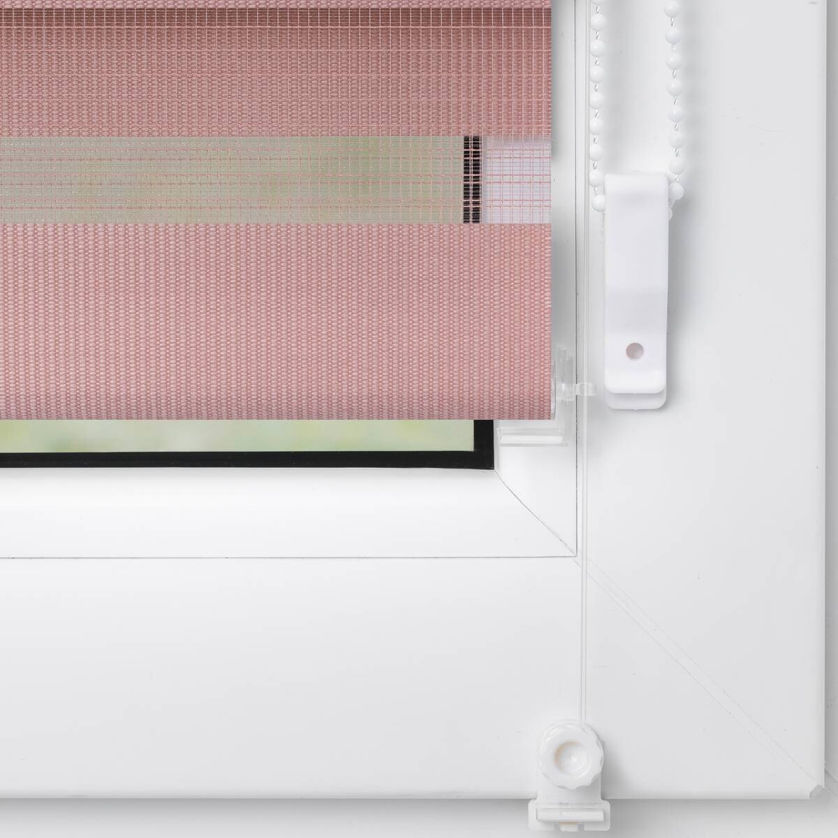 LICHTBLICK Doppelrollo Duo altrosa B/L: ca. 120x150 cm