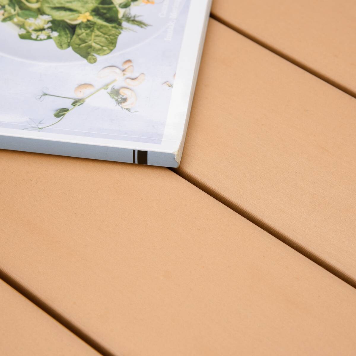 Outsunny Gartentisch natur Aluminium B/H/L: ca. 90x74x140 cm