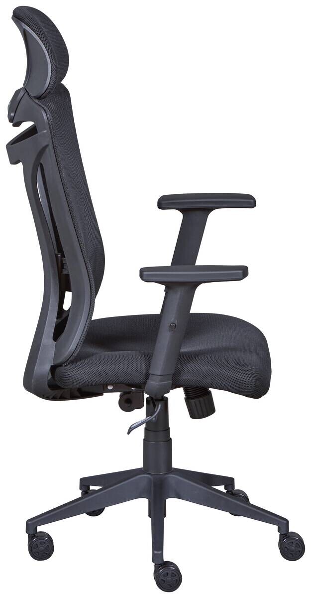 Drehstuhl XL Administrator schwarz Textil