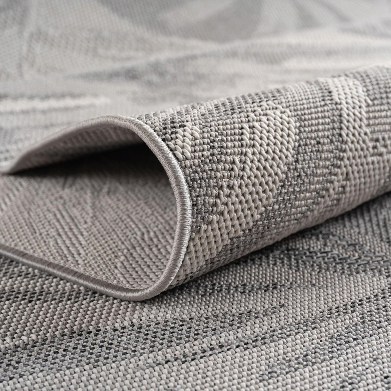 Ayyildiz Outdoorteppich DESERT grau B/L: ca. 80x250 cm