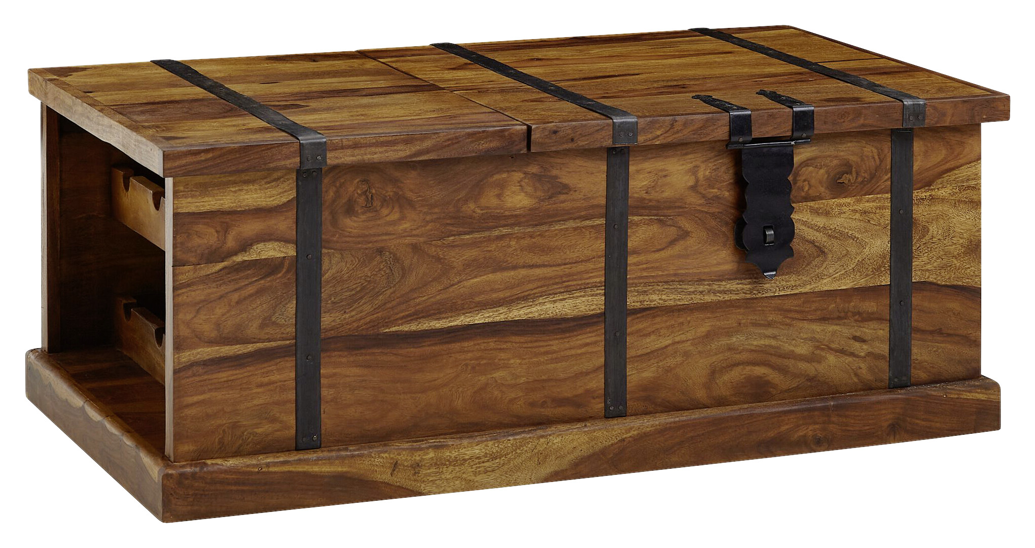 Wohnling Couchtisch braun B/H/T: ca. 60x40x100 cm