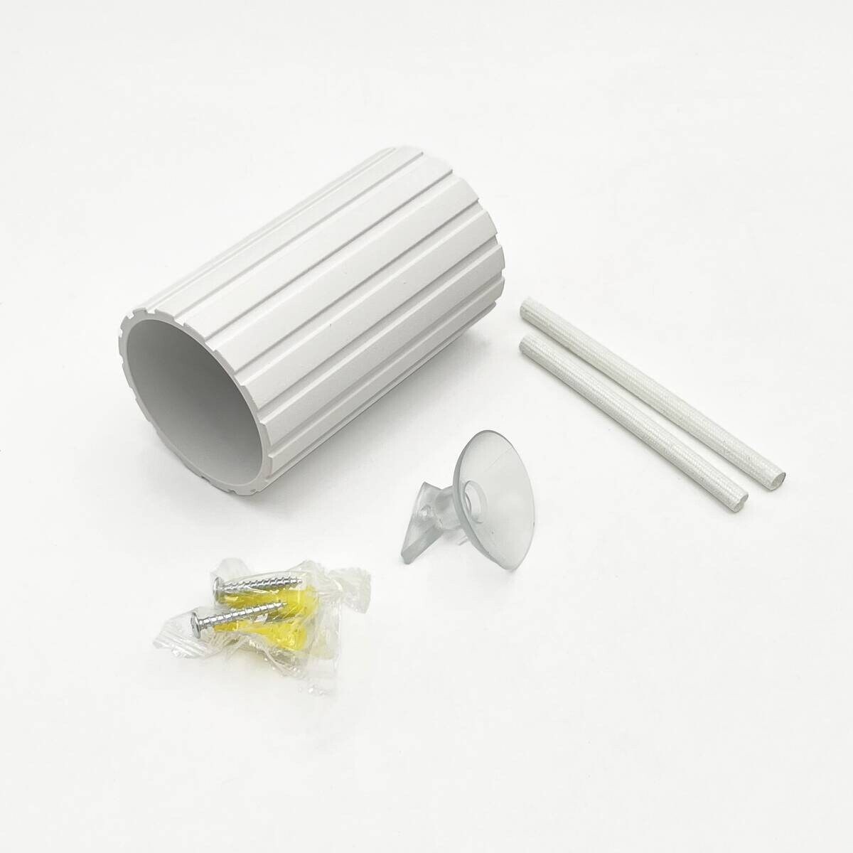 Lamkur Strahler Prisma weiß Stahl B/H/L: ca. 6,5x10x6,5 cm 1 Brennstellen