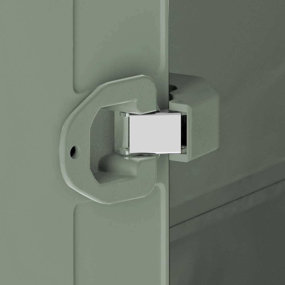 Keter Kunststoffschrank Planet Outdoor Jade Kunststoff B/H/T: ca. 80x182x44 cm