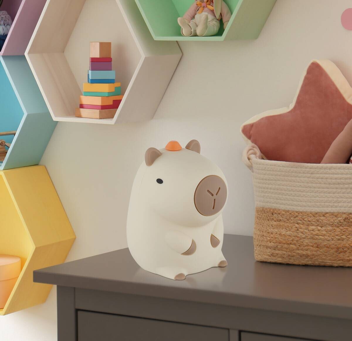 GLOBO LED-Dekoleuchte Kunststoff B/H/T: ca. 10,8x9,1x12,2 cm