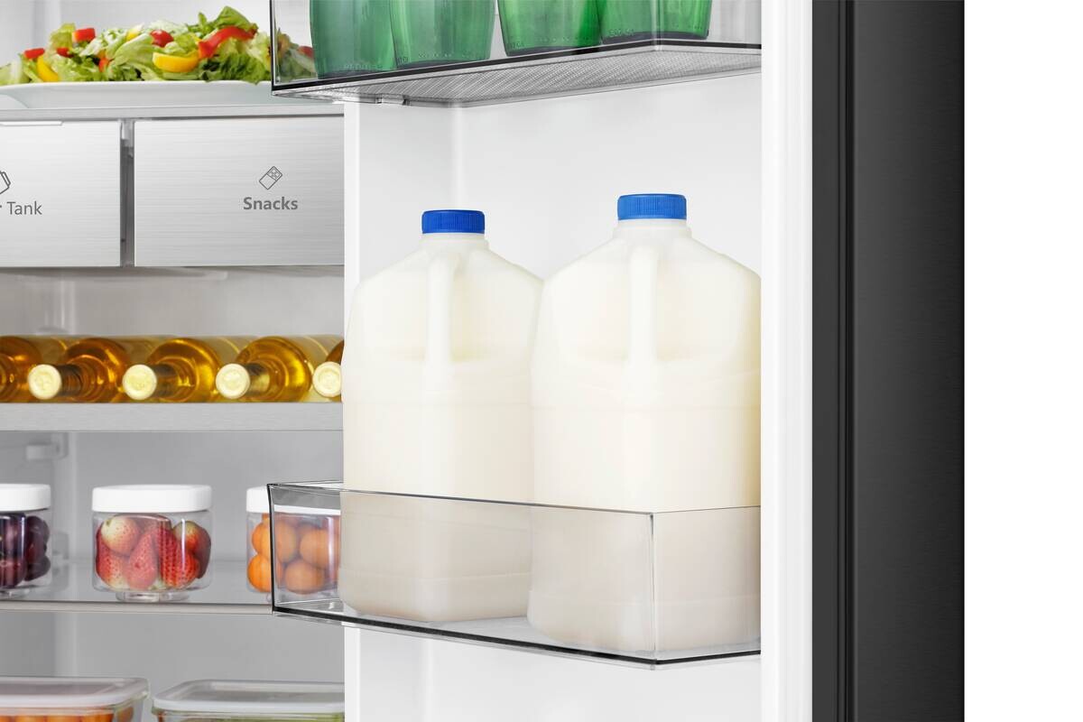 Hisense Side-by-Side RS818N4TFE schwarz B/H/T: ca. 91x179x73 cm