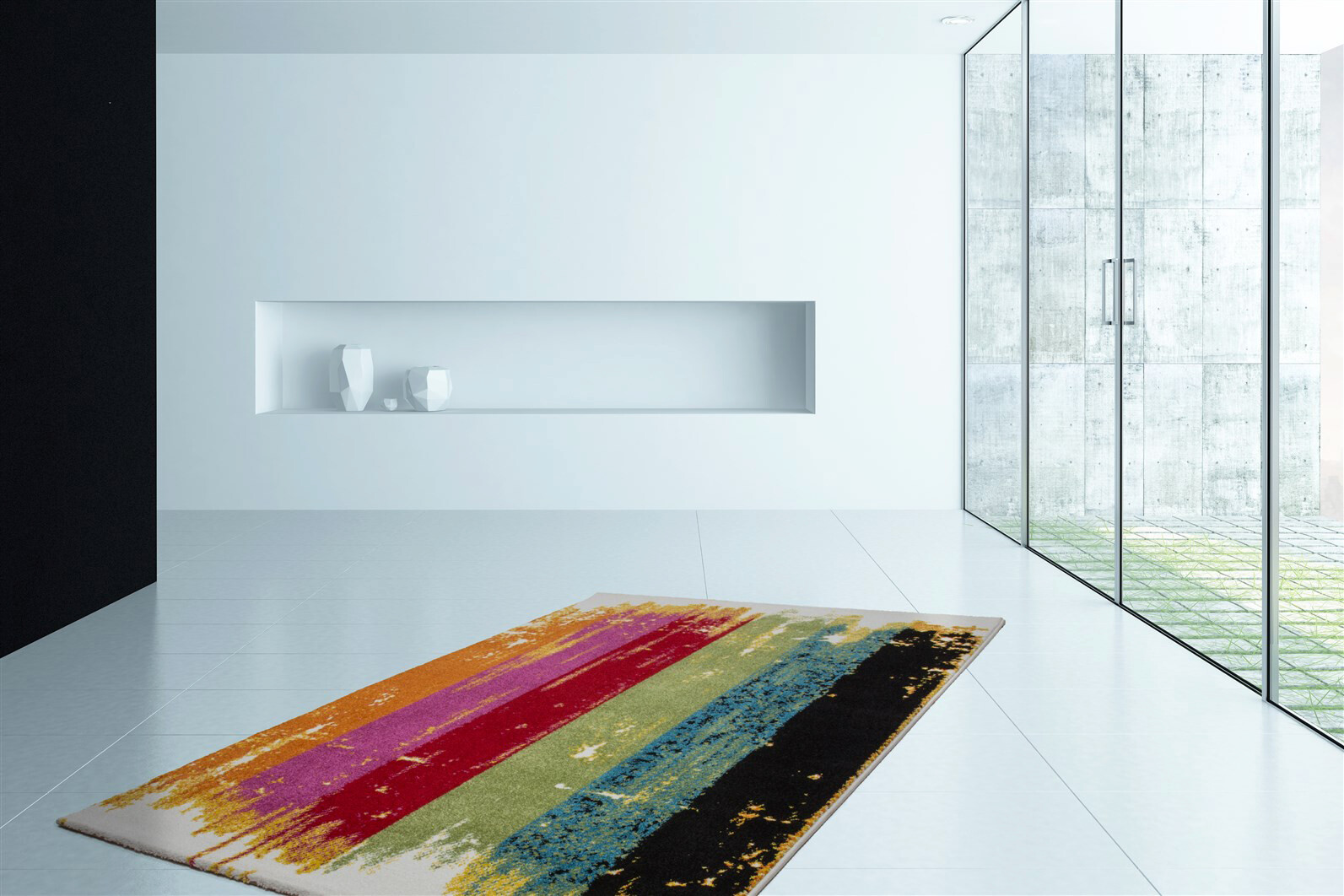 Kayoom Kurzflorteppich Guayama 242 mehrfarbig B/L: ca. 160x230 cm