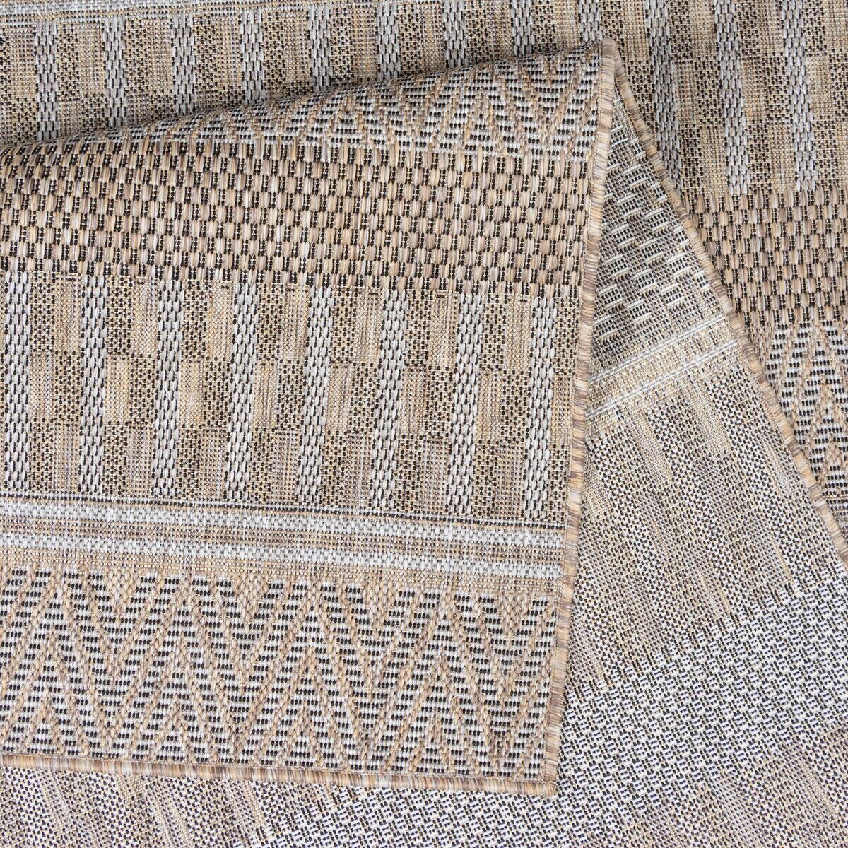 Sanat Outdoorteppich MELISSA braun B/L: ca. 120x170 cm