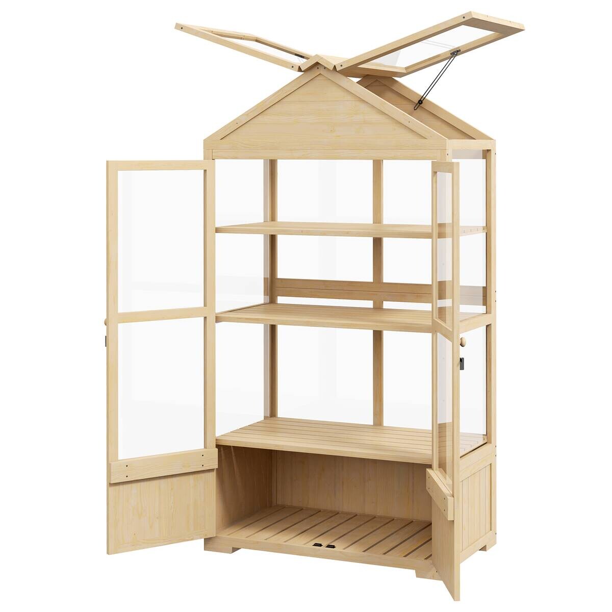 Outsunny Gewächshaus B/H/L: ca. 56,5x100x178 cm