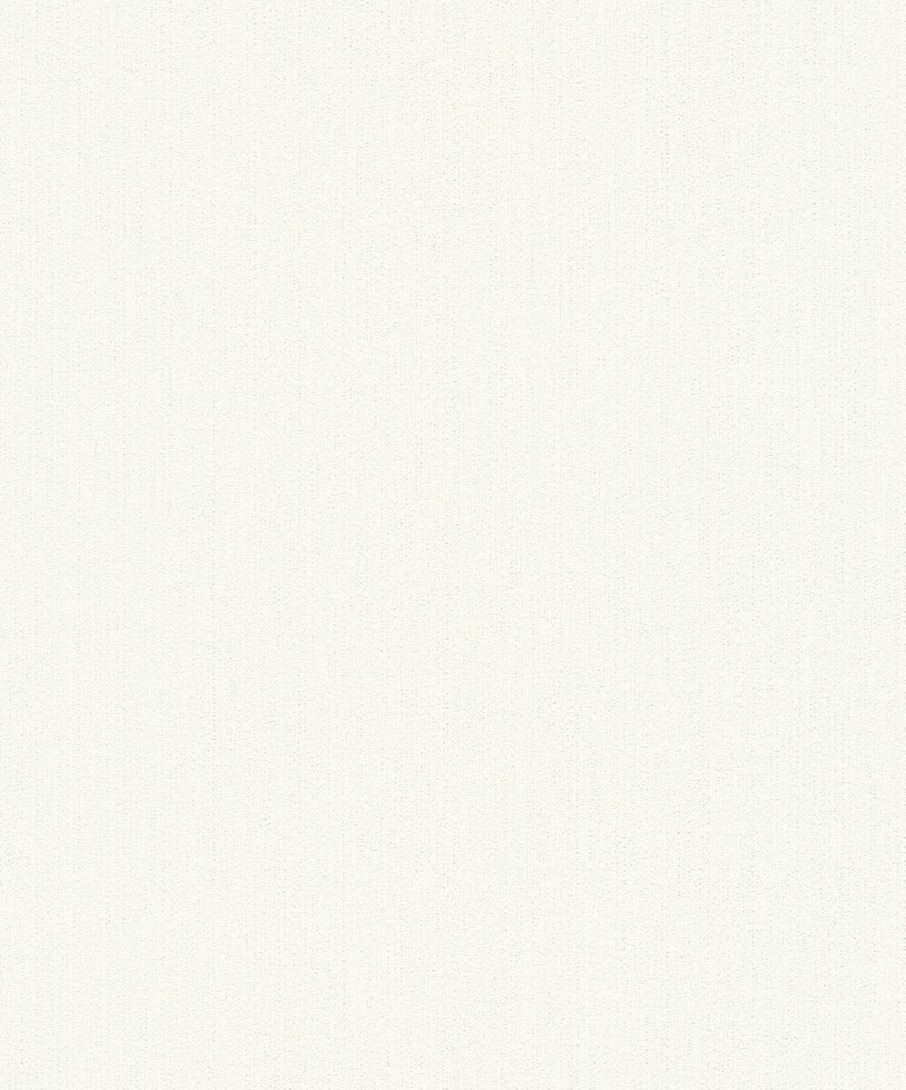 A.S.Creation Vliestapete Blooming Uni weiß B/L: ca. 53x1005 cm