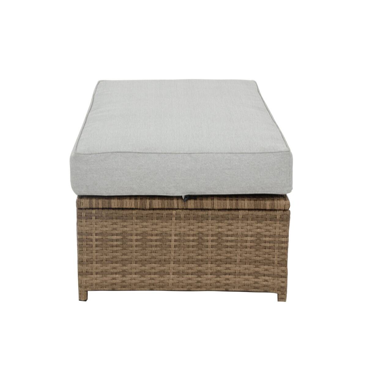 POCOline Gartensitzgruppe Anna braun Stahl