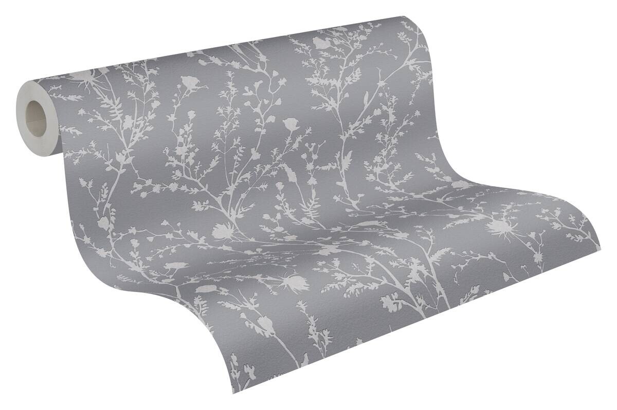 A.S.Creation Vliestapete silber B/H/D: ca. 53x1005x8,3 cm