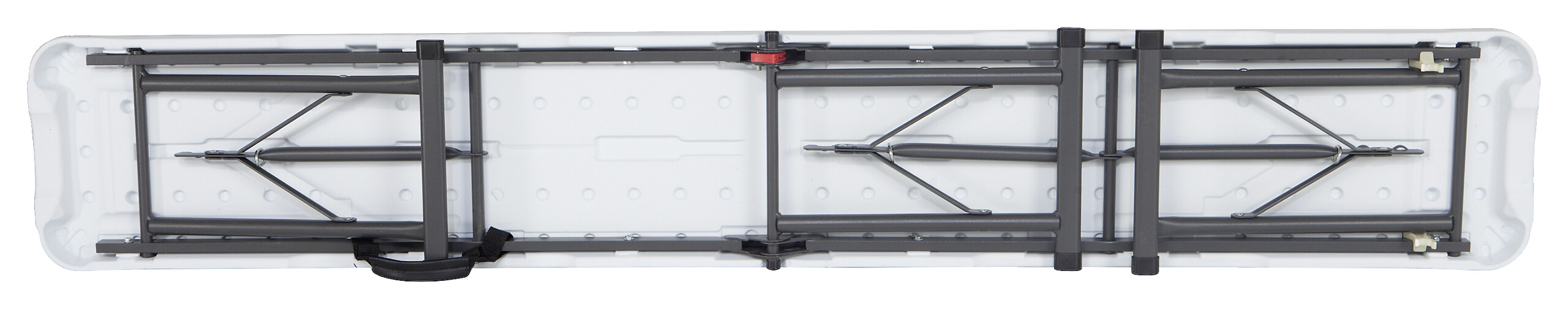 Lifetime Falt-Bank weiß Kunststoff