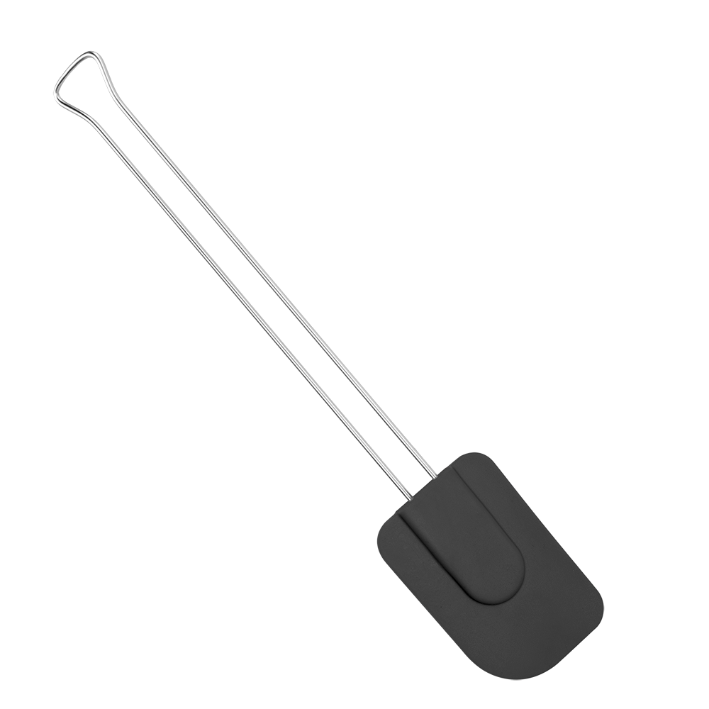 Metaltex Teigschaber schwarz Silikon