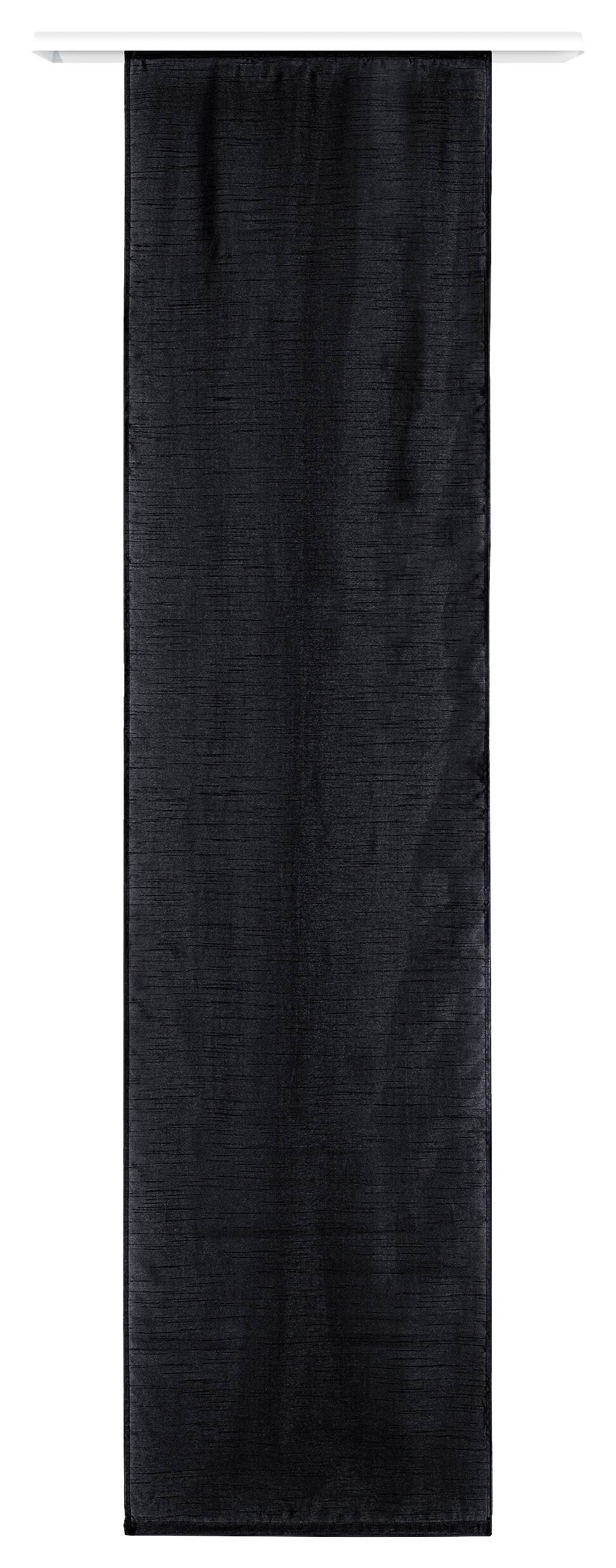 Acus Schiebevorhang Taifun schwarz B/L: ca. 60x245 cm