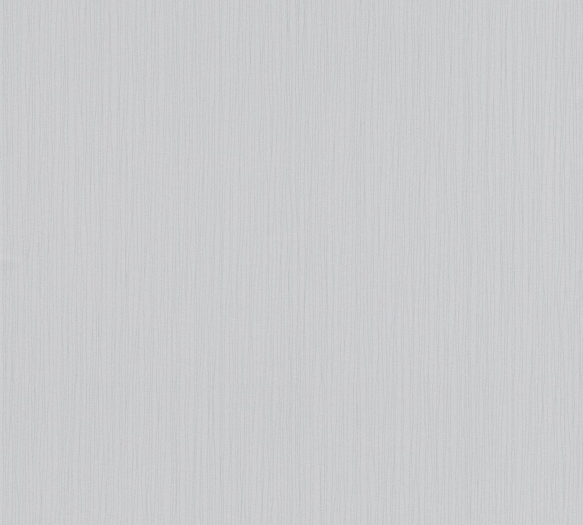 A.S.Creation Vliestapete Attractive Uni blaugrau B/L: ca. 53x1005 cm