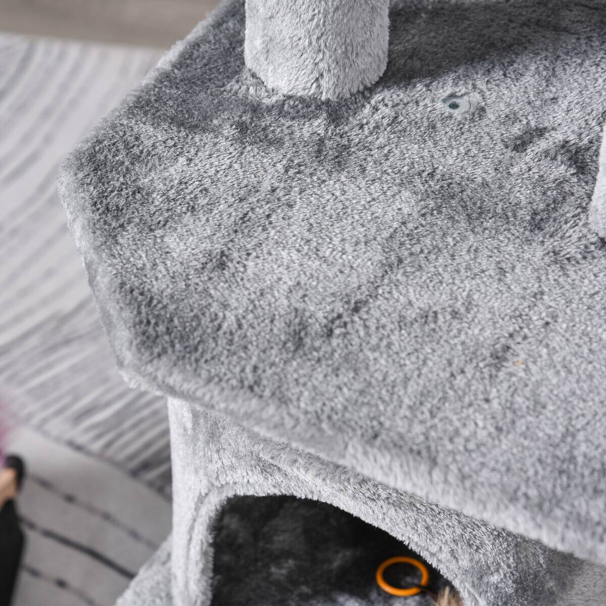 PawHut Kratzbaum grau Polypropylen B/H/L: ca. 50x60x145 cm