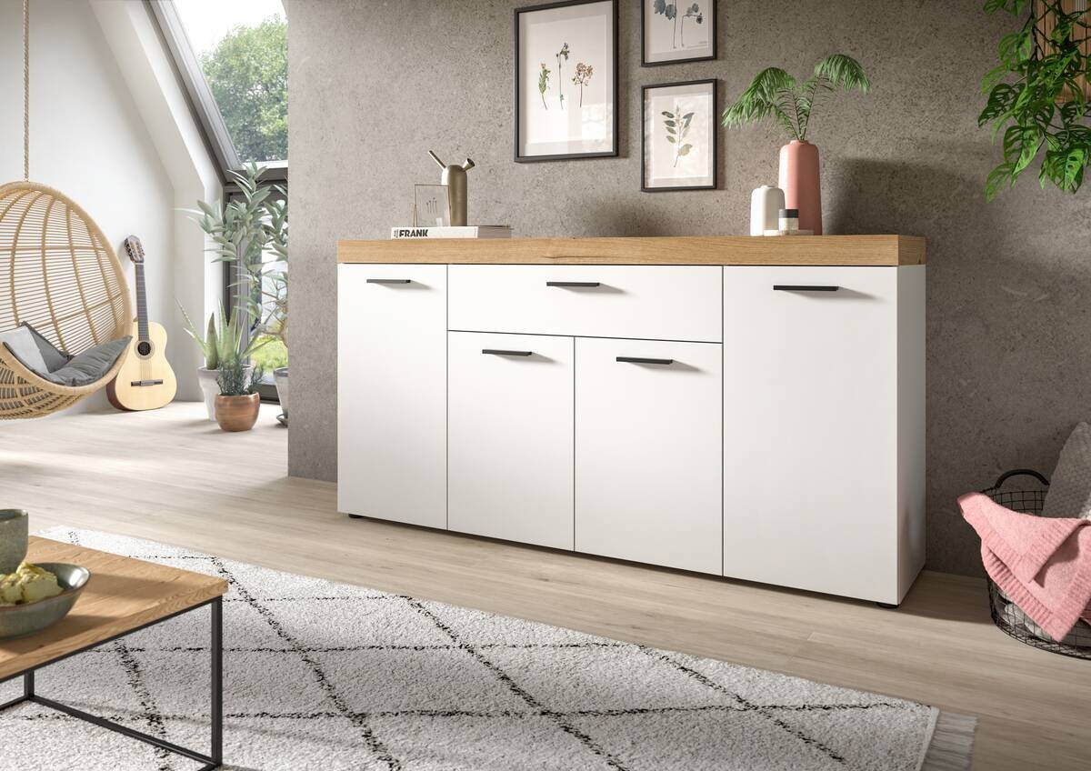 Sideboard Sunset weiß B/H/T: ca. 166x86x37 cm