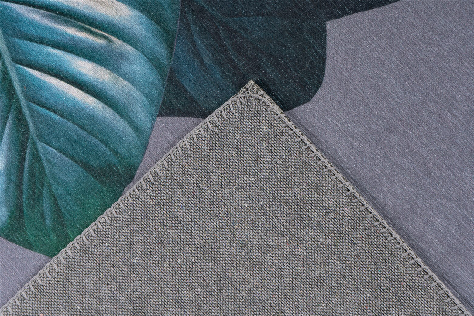 Kenda Sand Flachgewebeteppich Tropical 125 schwarz B/L: ca. 130x190 cm