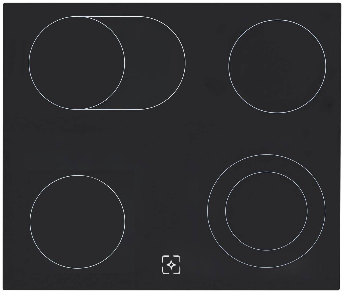 Respekta Küchenblock Premium schwarz hochglänzend B/H/T: ca. 280x200x60 cm