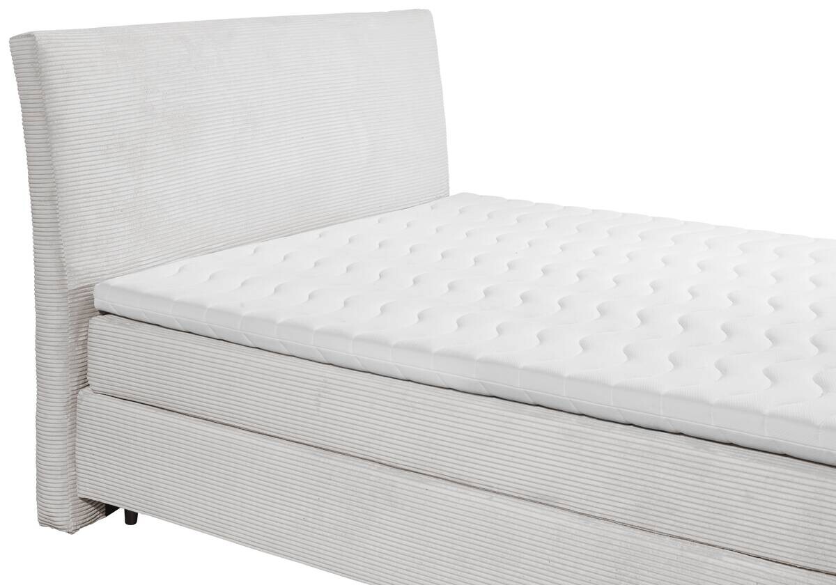 Boxspringbett Marbella Silbergrau Liegefläche B/L: ca. 180x200 cm