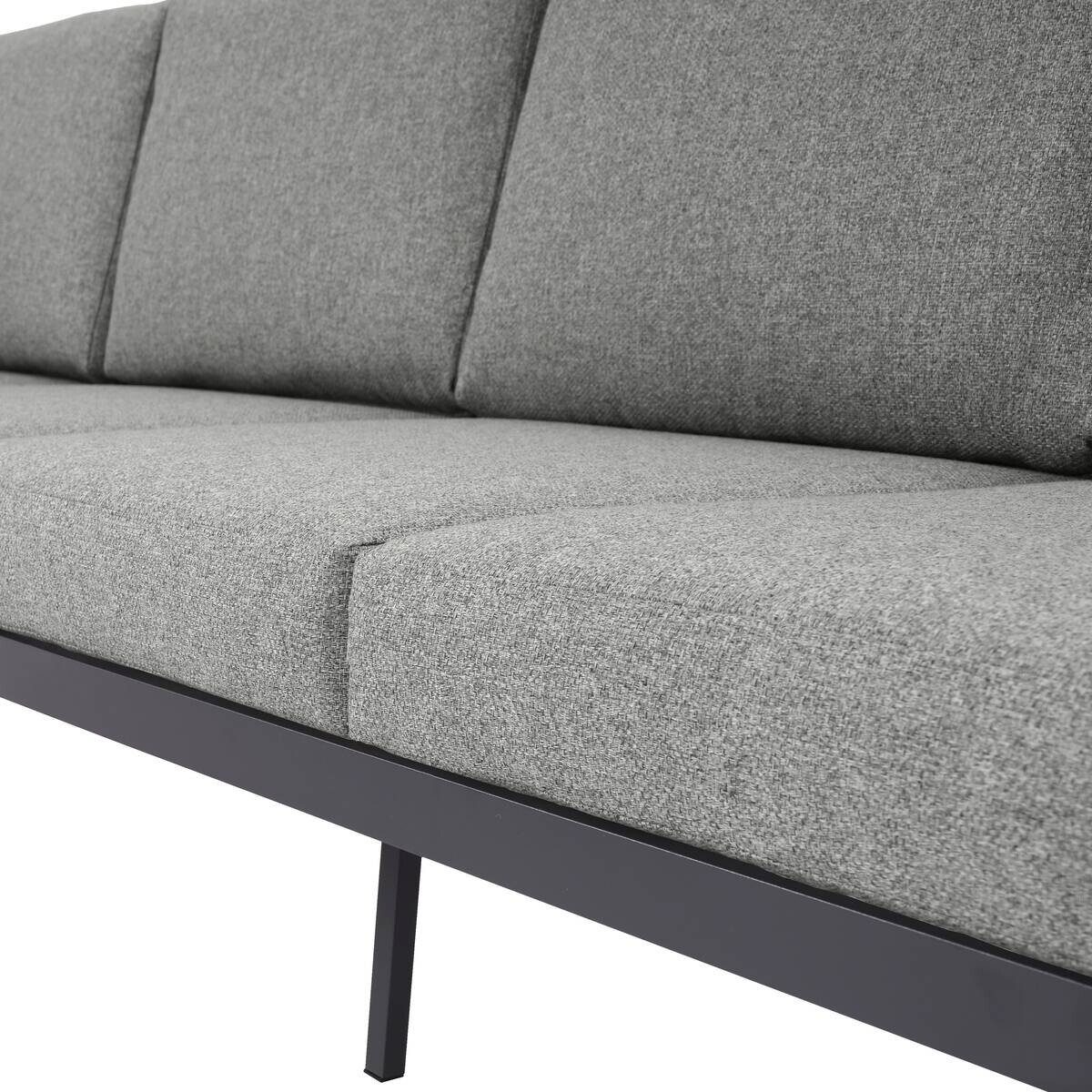 POCOline Gartensitzgruppe Alicante grau Alu