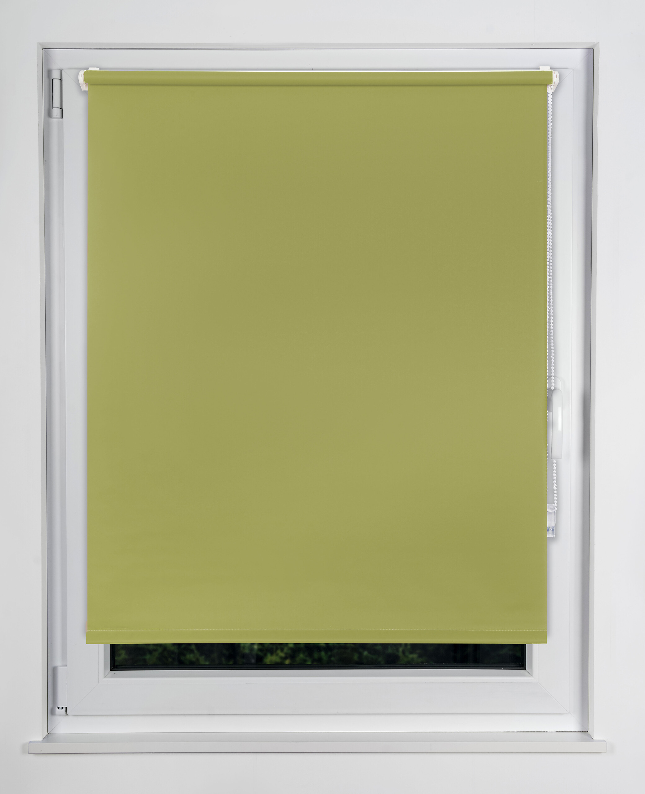 Tageslichtrollo zum klemmen grün B/L: ca. 100x160 cm