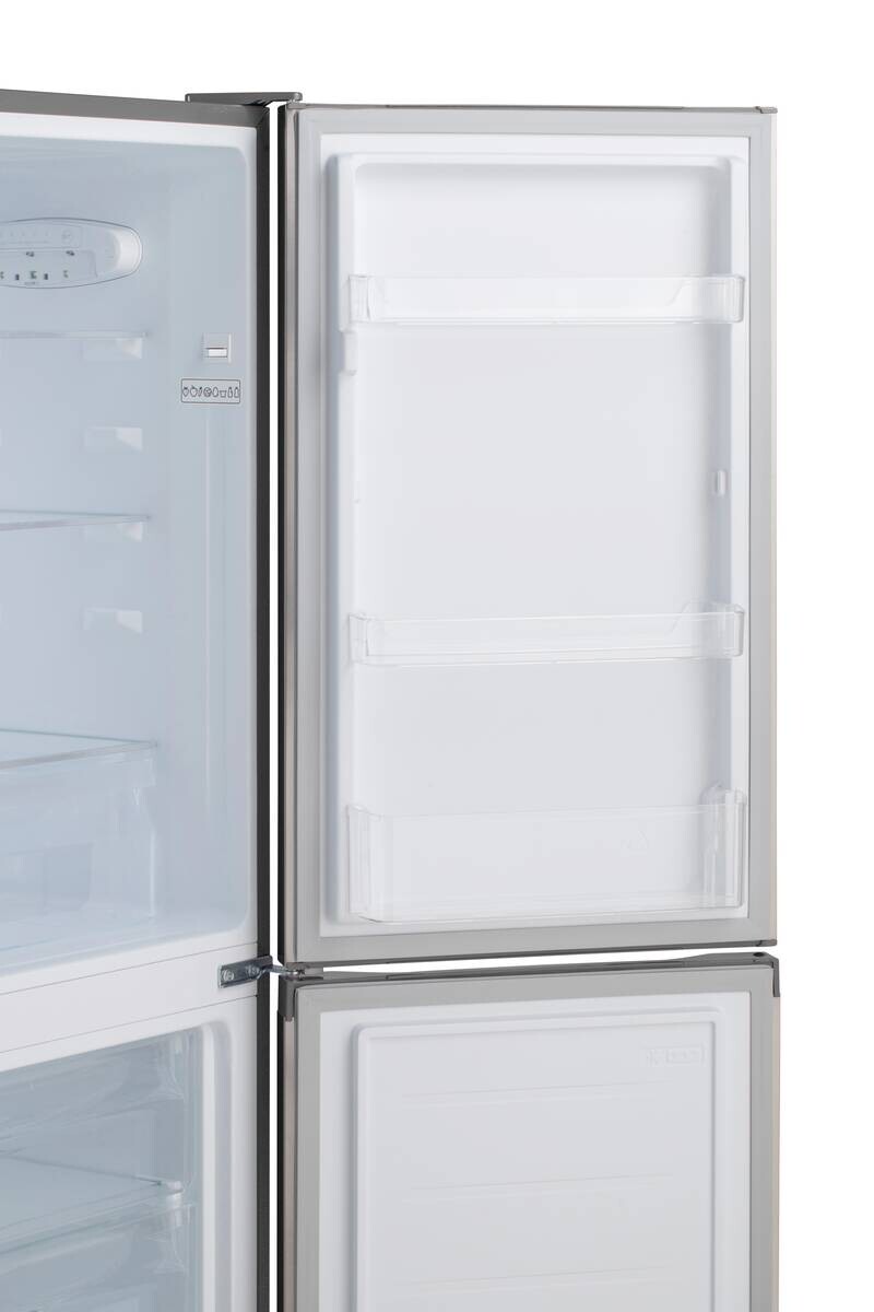 POCOline Kühl-/Gefrierkombination KGK 144-157 CIX Inox B/H/T: ca. 47x144x50 cm