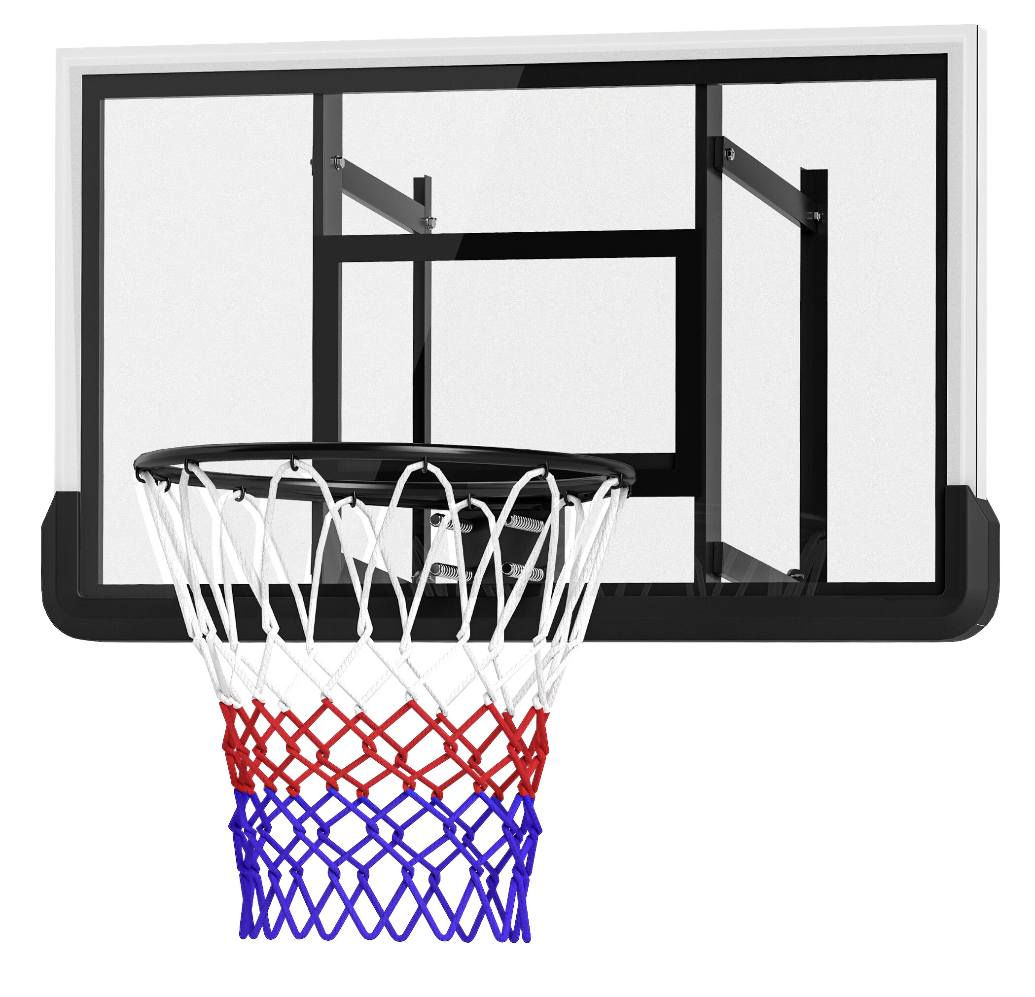 SPORTNOW Basketballkorb schwarz B/H/L: ca. 28x70x110 cm