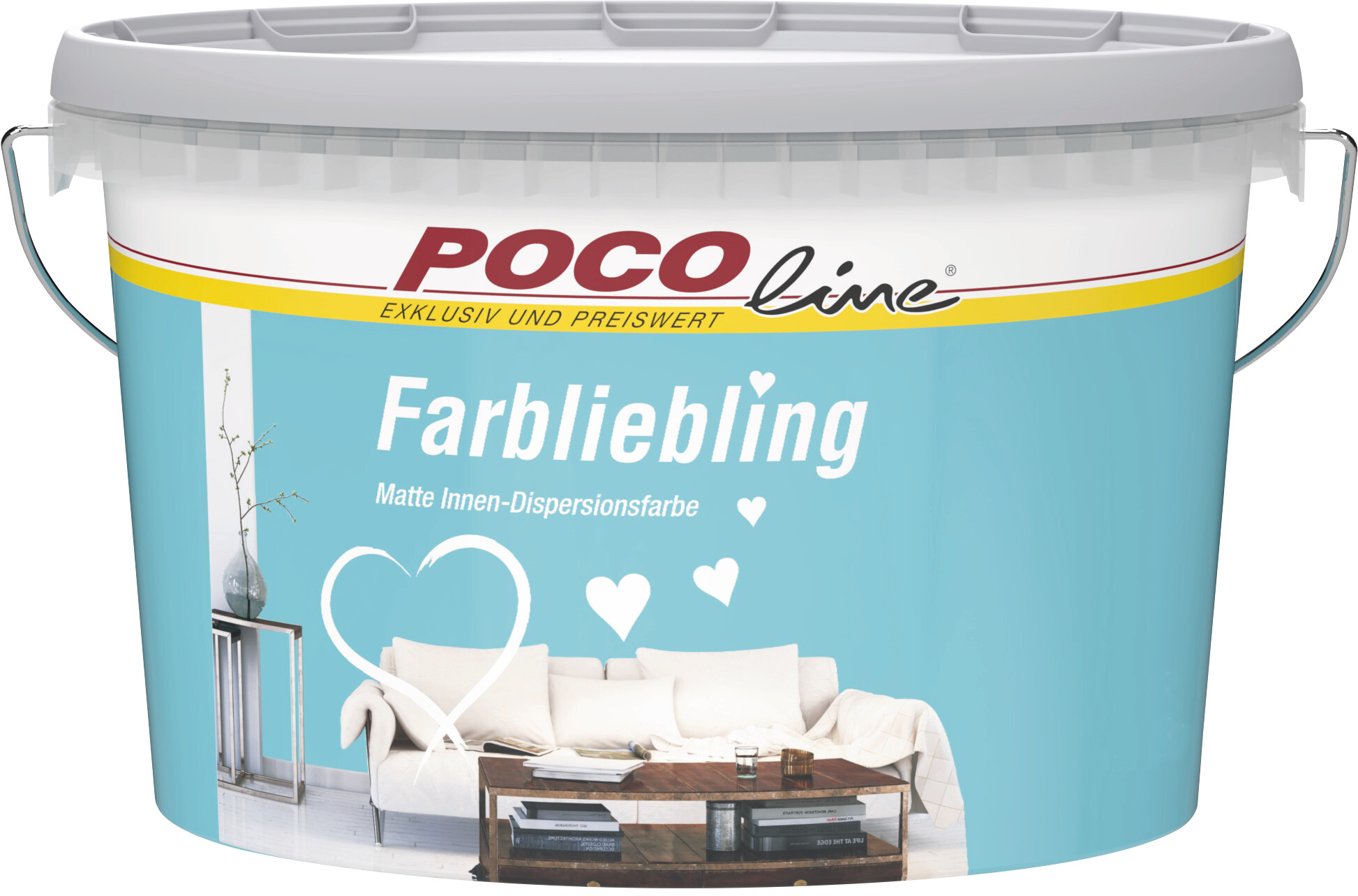 POCOline Raumfarbe Farbliebling Grönland ca. 2,5 l POCOline Raumfarbe Farbliebling Grönland ca. 2,5 l