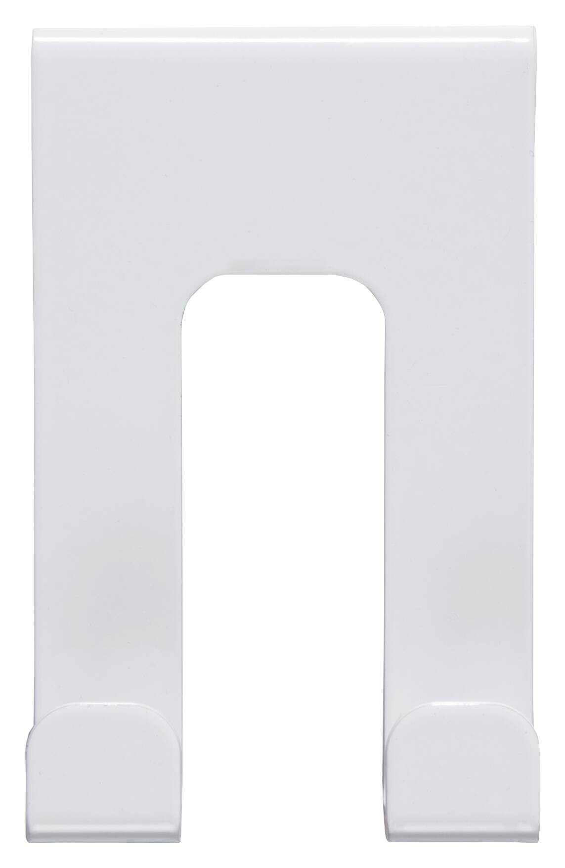 Türgarderobe Hook 2 weiß pulverbeschichtet Metall B/H/T: ca. 5,01x8x4,2 cm